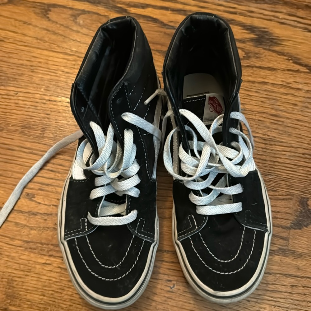 vans old school high top size 5 men